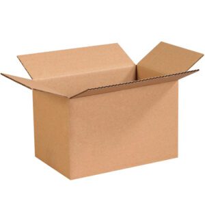 The MH-USA 11 x 7 x 7 corrugated boxes feature four flaps extended outward against a plain white background. Perfect for shipping needs, the bundle includes 25 boxes to make your packing tasks seamless and efficient.