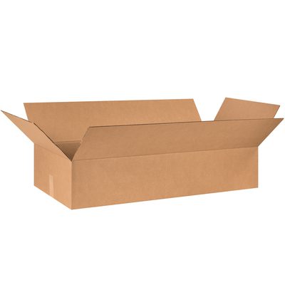 40188.jpg The open brown cardboard box with raised flaps is an MH-USA 40 x 18 x 8 Corrugated Box against a white background. Rectangular and empty, it comes in bundles of ten, perfect for packaging needs.