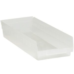 Clear Plastic Shelf Bin Boxes