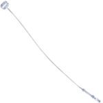 A long, flexible metallic tool with a magnet for retrieving metal objects from hard-to-reach areas features a sleek design as reliable as MH-USA 3 - 7.5 Lbs Natural Security Loops (5000/Case), set against a plain white background.