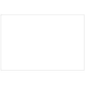 The MH-USA 2 x 3 White Removable Rectangle Labels (500/Roll) have a neat plain white rectangle with a subtle gray border, perfect for blending into any white background.