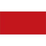 The design includes a solid red rectangle, similar to MH-USA 3 x 6 Red Inventory Rectangle Labels, centered on a white background.