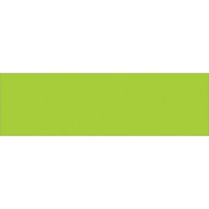 A lime green banner, like MH-USA 3 x 10 Fluorescent Green Inventory Rectangle Labels (250/Roll), stands out on a crisp white background.