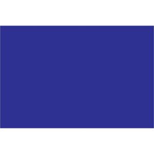 A solid dark blue rectangle fills the entire frame, resembling the shade of MH-USAs 4 x 6 Dark Blue Inventory Rectangle Labels (500 per roll).