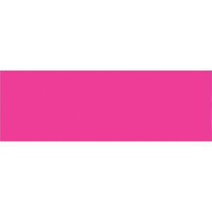 A bright pink rectangle, similar to MH-USAs 3 x 9 Fluorescent Pink Inventory Rectangle Labels, stretches horizontally across the image.