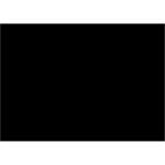 A solid black rectangle with no visible details, similar to the MH-USA 5 x 7 Black Inventory Rectangle Labels (500/Roll).