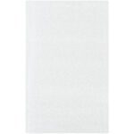 A pristine white rectangular paper rests against a plain backdrop, echoing the precise simplicity of MH-USA 5 x 8 Flush Cut Foam Pouches (400/Case).