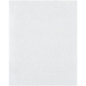 The MH-USA 8 x 10 Flush Cut Foam Pouches (275/Case) provide versatile uses beyond packaging, akin to the fine grit texture of white sandpaper, with a slightly rough and grainy surface perfect for gently smoothing or finishing materials.