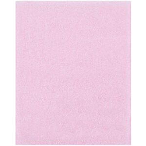 A light pink paper, similar to the texture of MH-USA 8 x 10 Anti-Static Flush Cut Foam Pouches (275/Case), fills the frame.