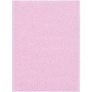 A plain rectangular sheet of light pink paper, reminiscent of the texture of MH-USA 9 x 12 Anti-Static Flush Cut Foam Pouches (150/Case), fills the entire frame.