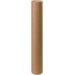 A tall, cylindrical roll of 60 - 40 lb. Kraft Paper Rolls (900/Roll) stands upright against a white background, perfect for all your packaging needs.