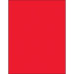 A solid fluorescent red square dominates the image, reminiscent of the sleek simplicity youd find in a box of MH-USA 8 1/2 x 11 Fluorescent Red Removable Rectangle Laser Labels.