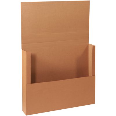M36306.jpg The 36 x 30 x 6 Kraft Jumbo Mailers come with an open top and foldable flap, ideal for packaging or storage. Each brown cardboard box can hold up to 20 items per bundle.