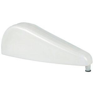 A sleek white plastic jug like the Marsh® TD2100 Replacement Bottle boasts an elongated design and narrow spout with a secure cap, perfect for precise liquid pouring.