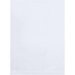 A plain white sheet of paper with a slightly grainy texture, akin to the smooth yet durable feel found in MH-USA 16 x 24 - 6 Mil Flat Poly Bags, which are conveniently available in packs of 250 per case.
