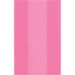This image features a solid pink vertical rectangle with subtle hue variations, resembling the soft tones of MH-USA 15 x 9 x 24 - 2 Mil Anti-Static Gusseted Poly Bags (500/Case), creating a charming striped effect across the surface.
