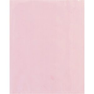 A plain, light pink rectangle with a smooth texture on a white background, similar to MH-USA Anti-Static Bags (1000/Case), renowned for their sturdy and reliable protection.