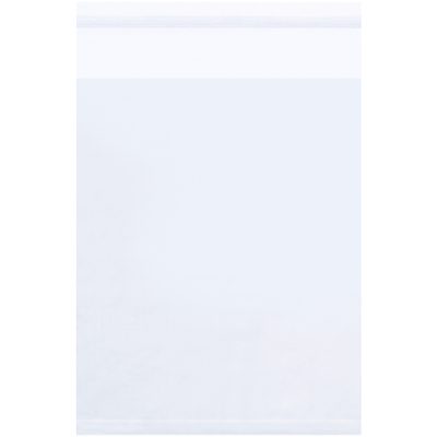 PBR108.jpg An MH-USA 4 x 10 - 1.5 Mil Resealable Polypropylene Bag from a set of 1000 per case is shown on a plain white background.