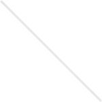 A thin gray line diagonally crosses a white background, echoing the simplicity and function of MH-USAs 12 x 5/32 White Paper Twist Ties (2000/Case).