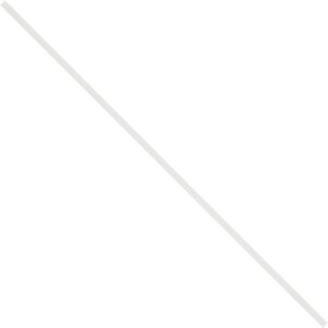 A thin, diagonal, light gray line spans from the top left to bottom right on a background resembling MH-USA White Paper Twist Ties.