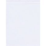 The MH-USA 4 x 6 - 2 Mil reclosable polypropylene bag features a transparent design with a white zip closure, displayed against a white background. Ideal for secure organization and storage.