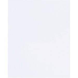 A plain white square with no visible markings or textures, echoing the simplicity and openness of MH-USA 4 x 8 - 1.5 Mil Flat Polypropylene Bags (2000/Case), suggests a blank canvas ready to be filled.