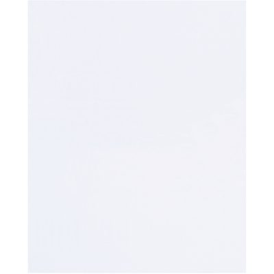 PZ413.jpg A plain white square with no visible markings or textures, echoing the simplicity and openness of MH-USA 4 x 8 - 1.5 Mil Flat Polypropylene Bags (2000/Case), suggests a blank canvas ready to be filled.