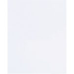 A plain white square with a smooth, unmarked surface, similar to the pristine look of MH-USA 8 x 10 - 3 Mil Flat Polypropylene Bags (1000/Case).