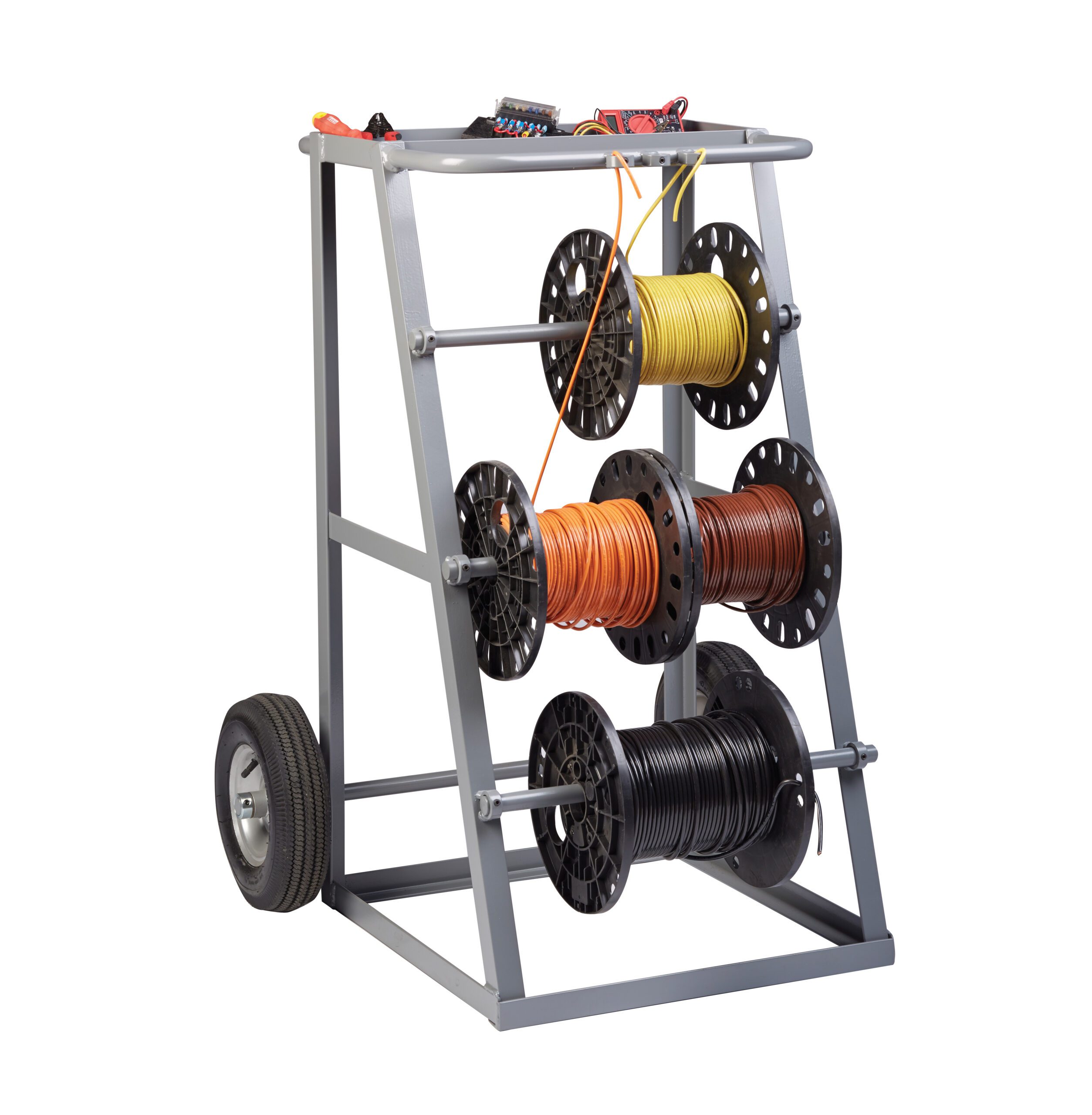 Compact Rope Caddy Little Giant Heavy-Duty Reel Caddy | Material Handling USA