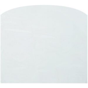 A plain light gray, semicircular surface with a smooth texture like the MH-USA Domed Shrink Bags.