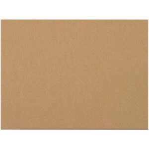 A MH-USA 8 7/8 x 11 7/8 Corrugated Layer Pad from a bundle of 100 rests elegantly against a white background.