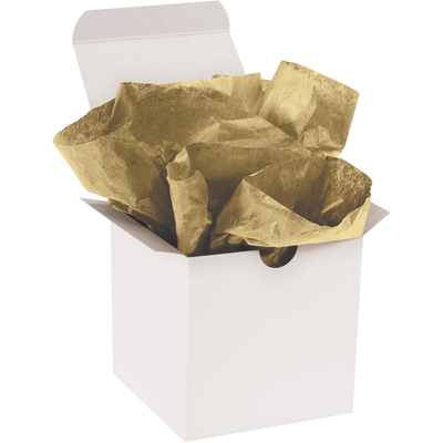 Richland Metallic Gold Tissue Paper Sheets 20 x 26 (48 Sheets)