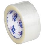 The 2 x 110 yds. Clear Tape Logic® Lbs600 Economy Tape provides a glossy, thick seal with the brand logo on the core. This high-quality tape is available in a case of 36 rolls, ideal for all packing needs.