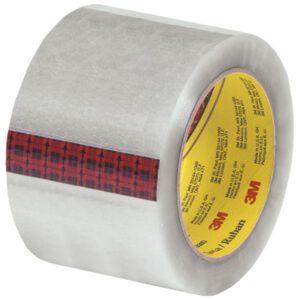 This Scotch Box Sealing Tape 313 comes in a pack of 6, with each clear roll measuring 3 x 110 yds. Featuring a distinctive red plaid side design and a printed yellow core, it adds charm to your packaging.