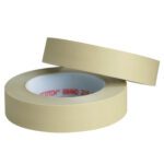 The 1/8 x 60 yds. (3 Pack) 3M™ 218 Masking Tape, featuring a red label, is ideal for your detailed projects.