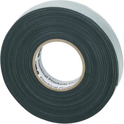 T9642155.jpg Each case contains 20 rolls of 3/4 x 22 Black 3M™ 2155 Rubber Splicing Electrical Tape, featuring a visible cardboard core, neatly aligned edges, and printed text on the inner core.