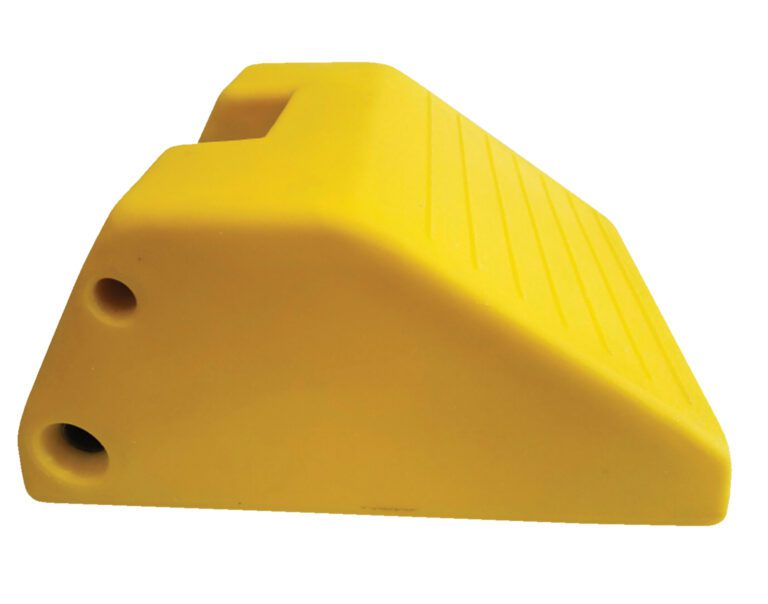 URWC-HD-24_A.jpg The Vestil Wheel Chock 15X22X10 Tire OD 142 features a sloped design with two holes for handles or securing ropes. Its textured surface provides secure gripping, making it perfect for preventing vehicles with a tire OD of 142 from moving.