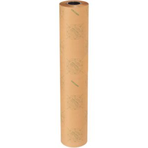 The MH-USA 36 x 200 yds. Multi-Metal VCI Paper Roll, featuring a green UNION logo, is tightly wound with a black core for protection, offering one convenient roll per case.