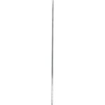 The MH-USA 63 Chrome Pole from the 4 Pack (4/Case) is a sleek, vertical metallic rod set against a white background.