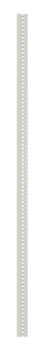 A long, vertical, beige ruler with small, evenly spaced white markings along its length, set against a white background.