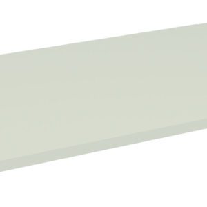 A light green, flat rectangular metal panel with rounded corners is shown. It has several small holes along its edges, likely for mounting purposes, and is set against a white background.