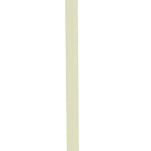 A beige wooden pencil standing upright against a plain white background.