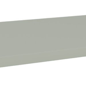 A rectangular, flat, gray platform with a simple, minimalist design and smooth surface. It is raised slightly off the ground with small feet at each corner, viewed from an angle against a white background.