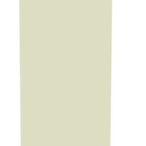 A tall, narrow, vertical beige panel set against a plain white background.