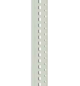 A vertical close-up of a translucent green ruler with clear measurement markings on its edge.