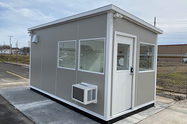 Guard Booths with Heating and Air Conditioning