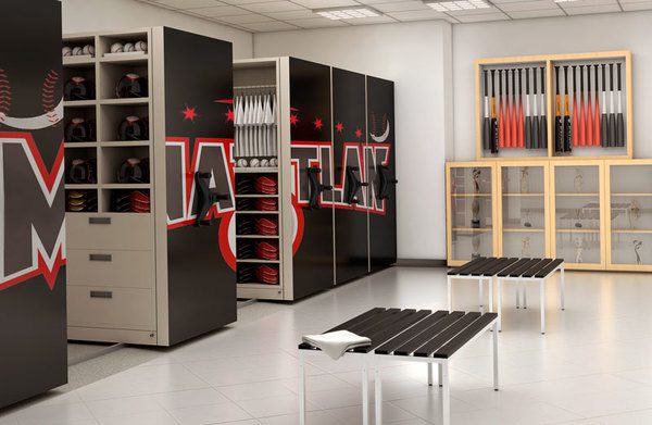 Mechanical Assist Mobile Shelving