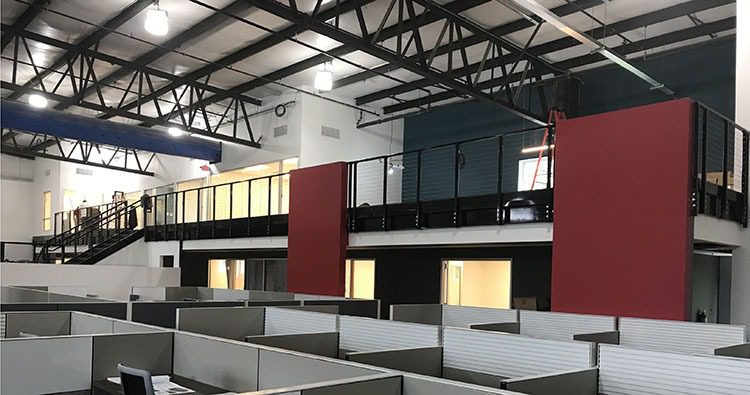 Mezzanine For Raised Office Space