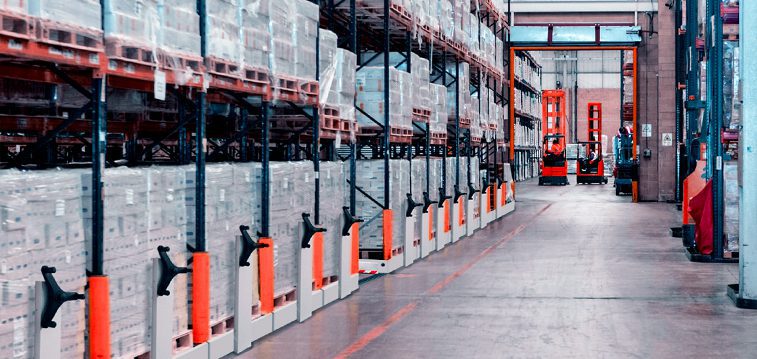 Mobile Shelving for Pallet Rack