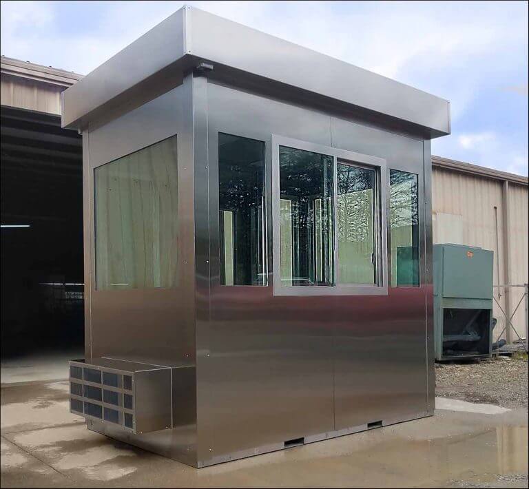 Stainless Steel Guard Booths